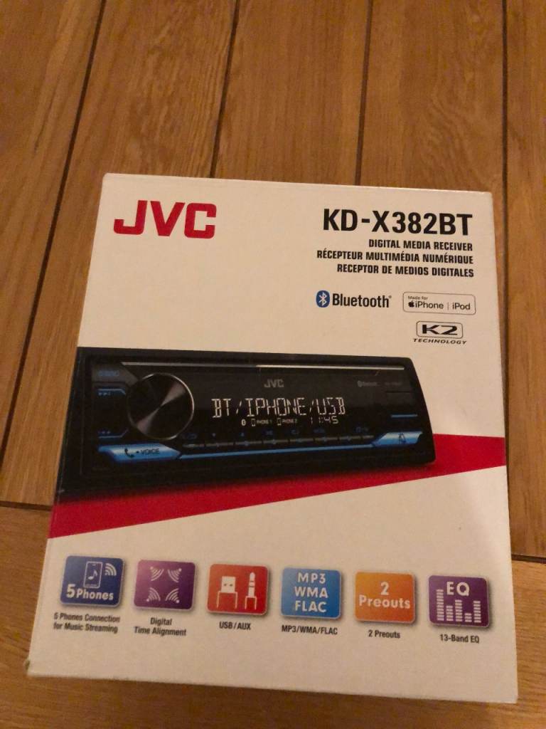 JVC KD-X382BT DIGITAL MEDIA RECEIVER