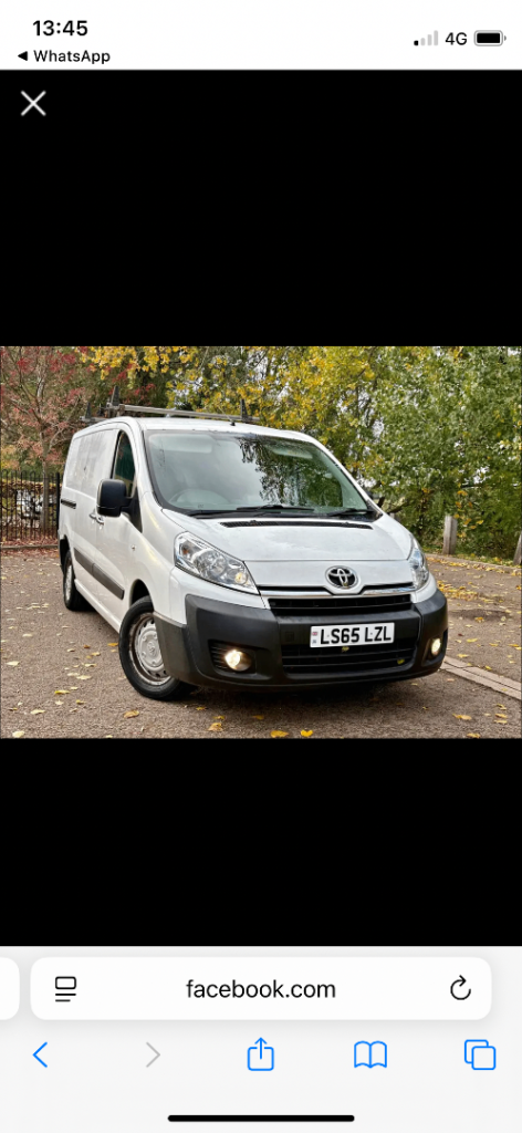 Toyota, PROACE, Panel Van, 2015, Manual, 1997 (cc)