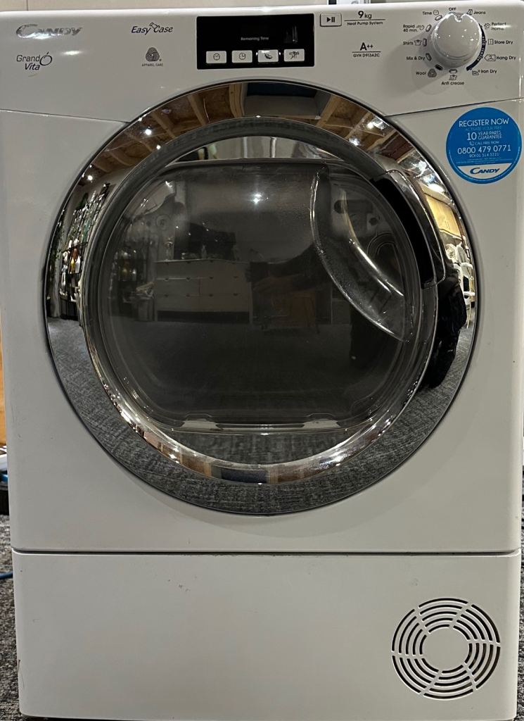 Candy heat pump dryer 9kg