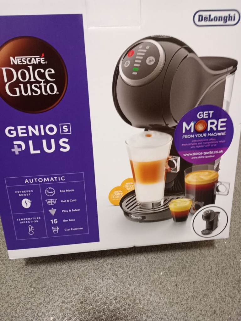 image for Gusto Genio S Plus Pods Machine 