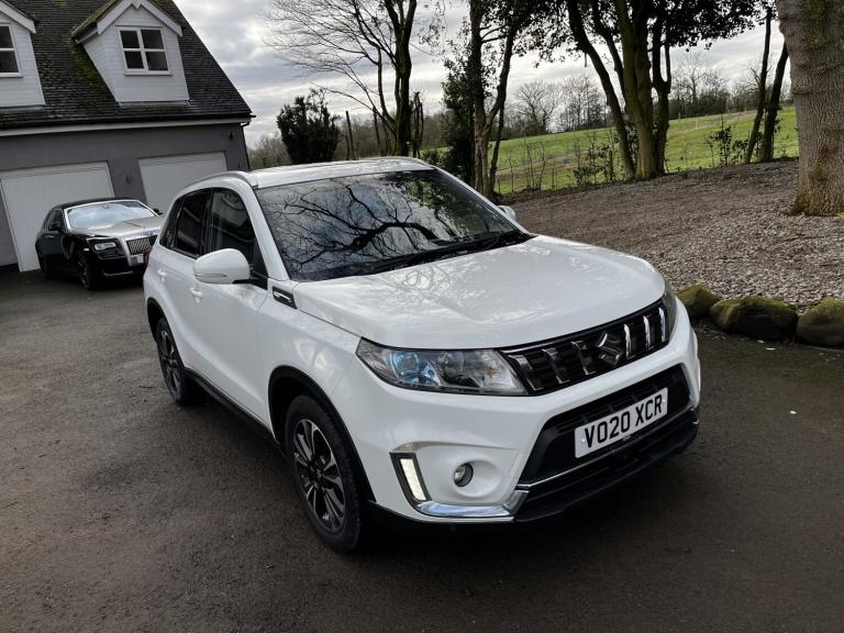 NEW MODEL SUZUKI VITARA 1.4 SZ5 BOOSTERJET IN WHITE,PAN ROOF,FSH