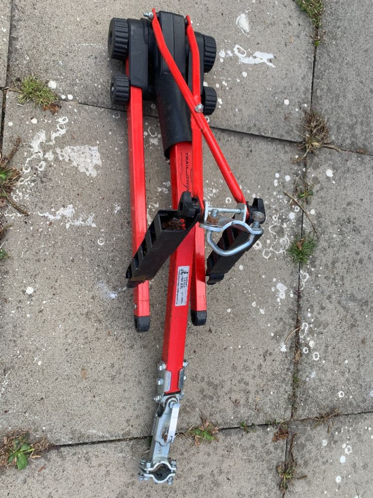Peruzzo Trail Angel Tandem Pole – Red, Good Condition