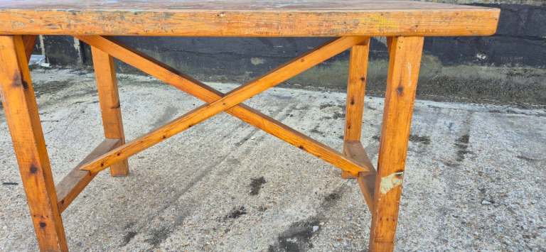 Ex- school craft table