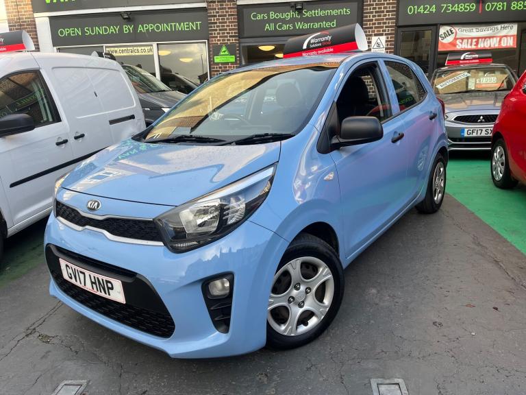 2017 Kia Picanto 1.0 1 Hatchback 5dr Petrol Manual Euro 6 (66 bhp) Petrol