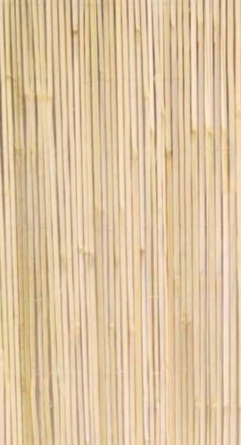 Natural Bamboo Screening Fence – New Roll