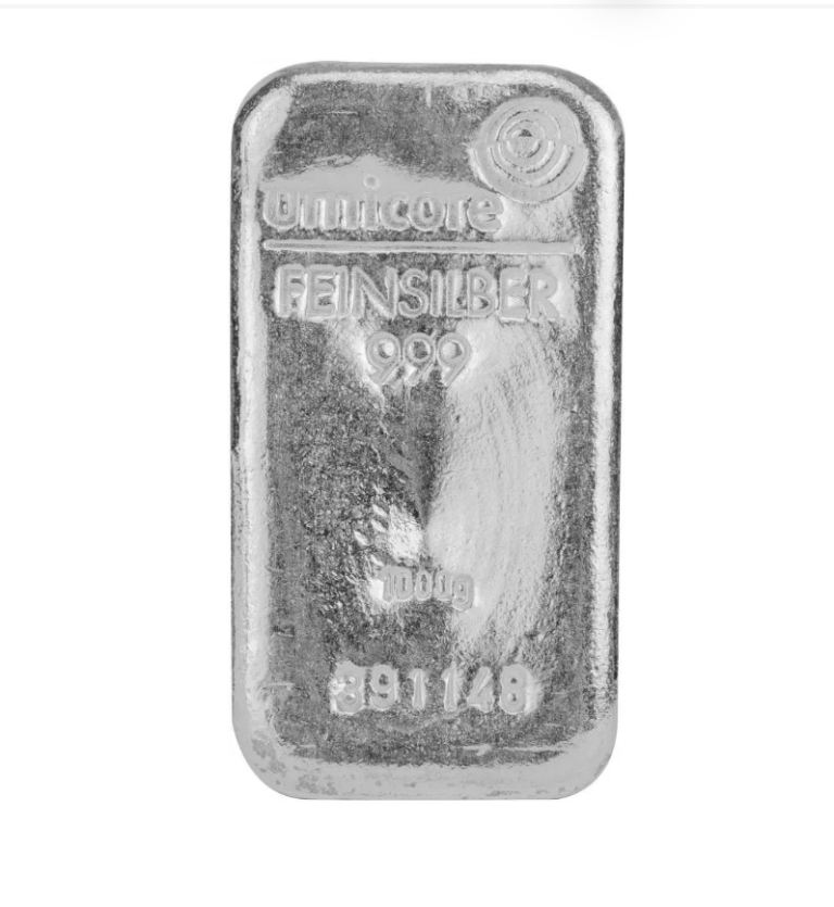 Wanted Silver Bullion 1KG Bar 