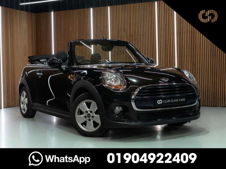 2016 MINI Convertible 1.5 Cooper Auto 2dr Convertible Petrol Automatic