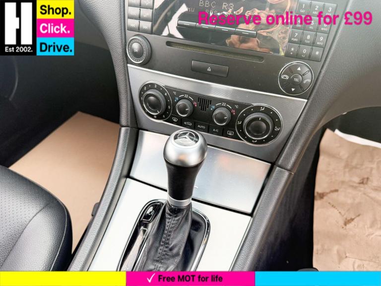 2006 Mercedes-Benz C Class 1.8 C180 Kompressor Avantgarde SE Saloon 4dr Petrol Automatic (193 g/k...