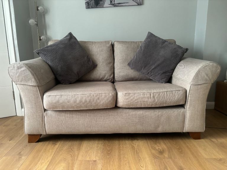 Sofa, 2 armchairs and footstool