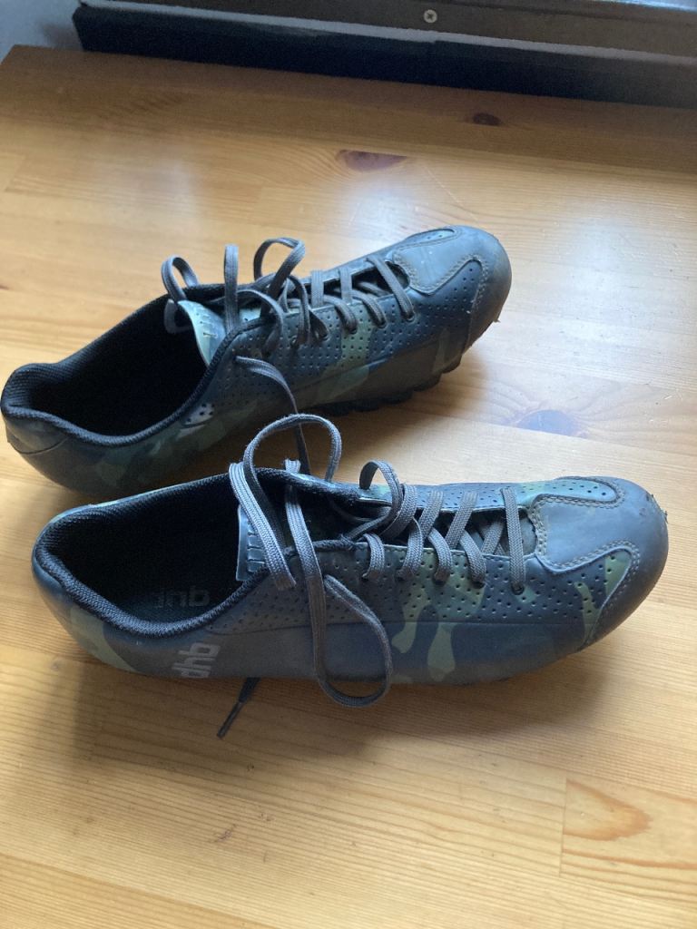 dhb Grey Camo Cycling Shoes 