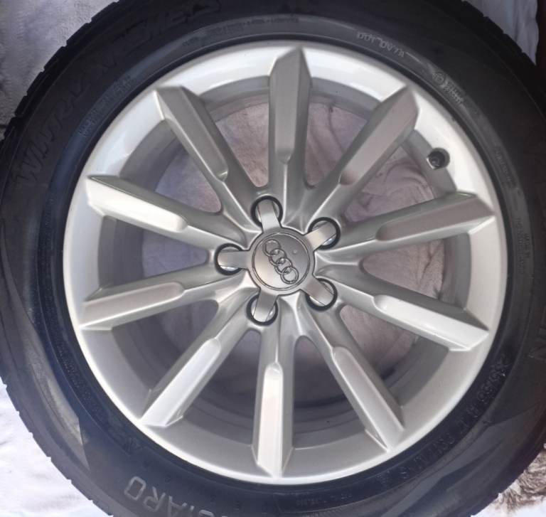 GERMAN 17 INCH SUV ALLOYS AND WINTER GRIP TYRES X 4 - IMMACULATE
