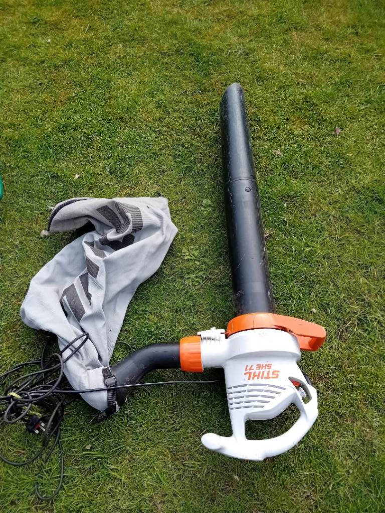 Stihl and qualcast leaf vacuums for sale