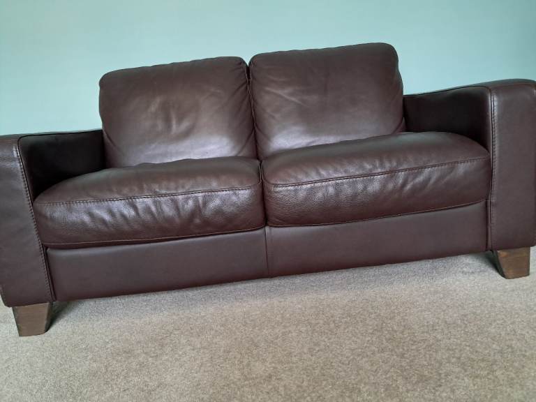 Natuzzi Italia Leather Sofa x 2