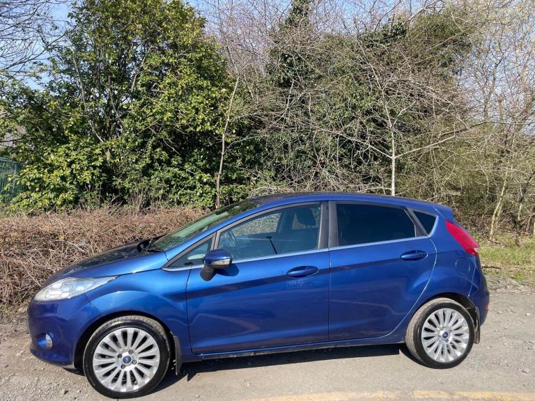 FORD FIESTA 1.6 TITANIUM 59 REG BLUE 5 DOOR MOT JULY 10TH 2026 SERVICE HISTORY LOW INSURANCE
