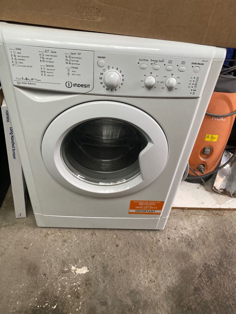 Indesit washing machine 