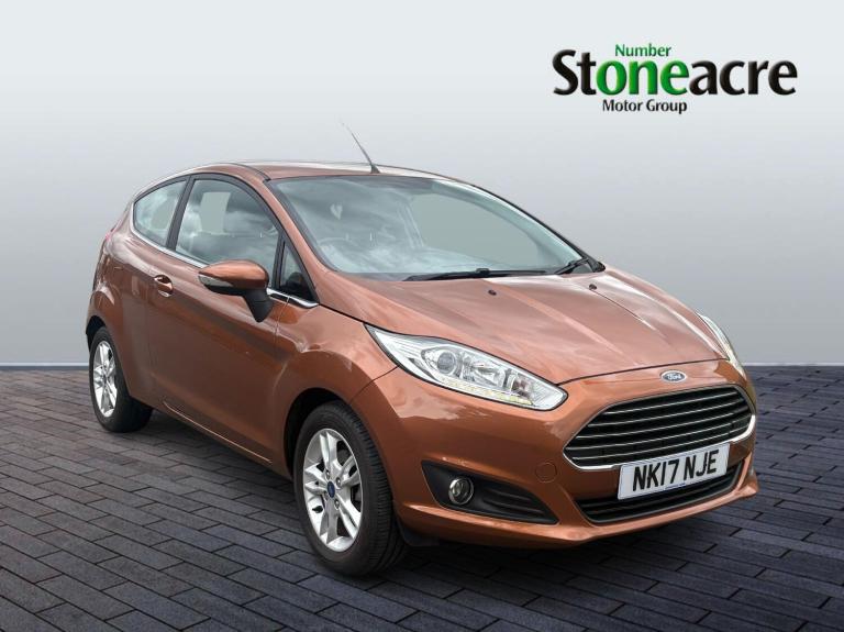 2017 Ford Fiesta 1.25 82 Zetec 3dr HATCHBACK PETROL Manual