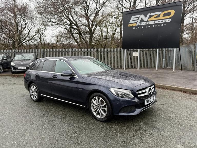 2018 18 REG MERCEDES-BENZ C350e SPORT ESTATE 7G-TRONIC AUTOMATIC 5 DOOR ESTATE