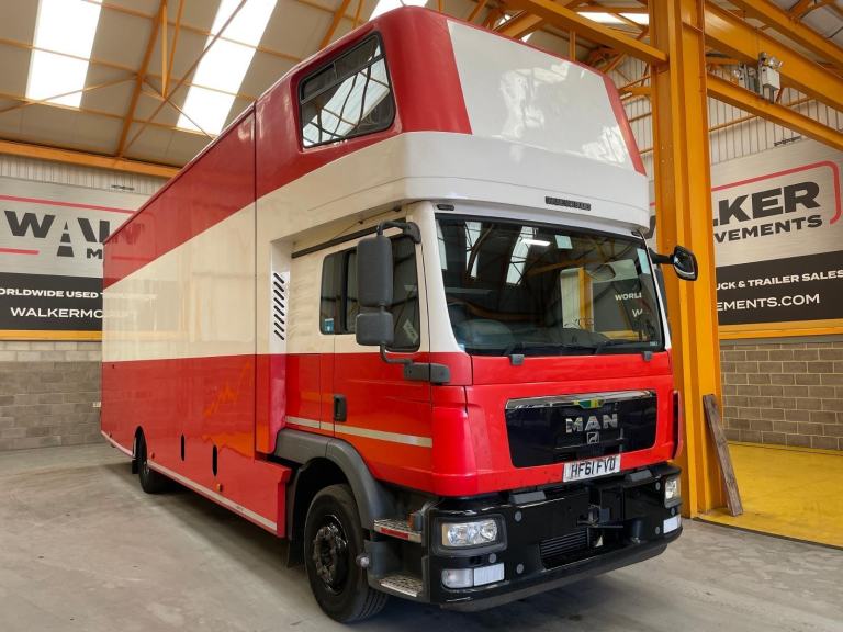 MAN TGM 15.250, 15 TONNE, EURO 5, 4X2 REMOVAL BOX - 2011 - HF61 FVD