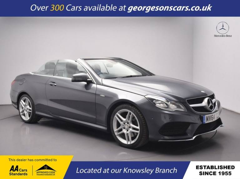 2014 Mercedes-Benz E Class E250 CDI AMG Sport 2dr 7G-Tronic CONVERTIBLE DIESEL Automatic