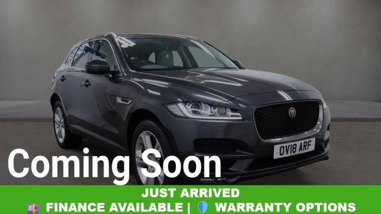 2018 Jaguar F-Pace 2.0 D180 Portfolio SUV 5dr Diesel Auto AWD Euro 6 (s/s) (180 ps) ESTATE Diesel...