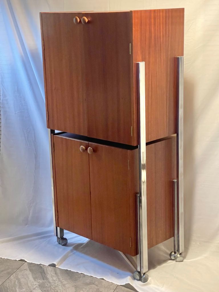 image for Retro mid century vintage storage duo