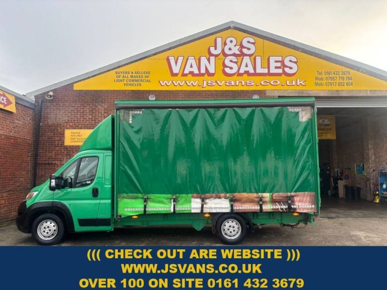 2018 68 FIAT DUCATO CURTAINSIDER L5 1 OWNER 130 BHP A/C £8995 + VAT VAN  D