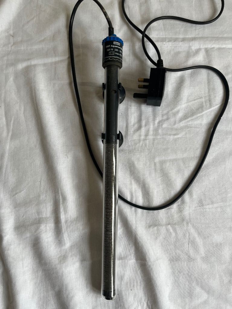 Eheim Jäger 3607 Aquarium Fish Tank Heater 200W Max 400L Tank