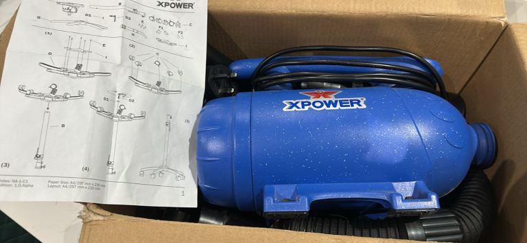 X power B24 blaster dryer and stand 