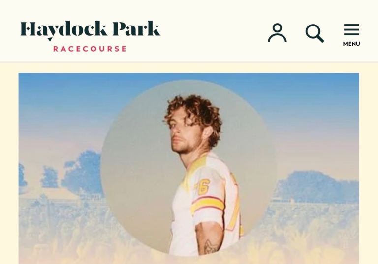 Tom Grennan Music Night Tickets - Haydock Park Racecourse