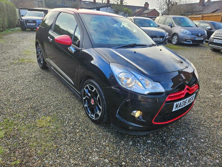 2013 Citroen DS3 1.6 e-HDi 115 Airdream DSport Red 3dr HATCHBACK Diesel Manual