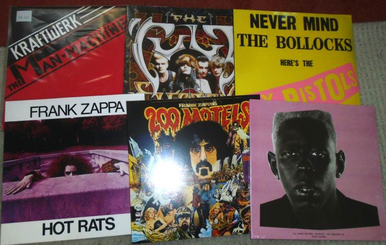 VINYL ALBUMS: MODERN REPRESSES: MOSTLY NEW ROCK/ INDIE POP. PRICES VARY