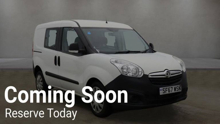 2017 67 VAUXHALL COMBO 1.3 CDTI 2300 5 SEAT NO VAT COMBI CREW VAN EURO 6 95BHP D