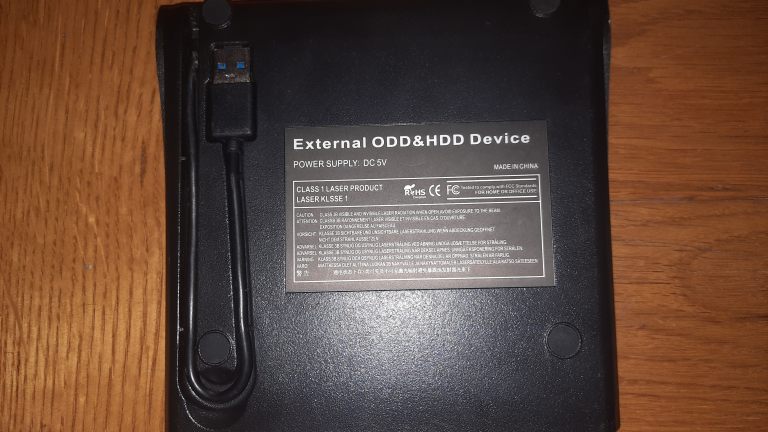 Haiway External ODD&HDD Device – Black, Good Condition