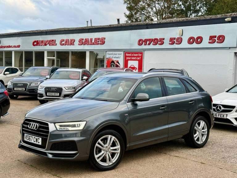 2018 Audi Q3 2.0 TDI S line Edition quattro Euro 6 (s/s) 5dr ESTATE Diesel Manual