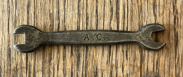 VERY RARE AC CARS AUTO CARRIERS CARBURETTOR SPANNER VINTAGE COBRA TOOL ACEDES ACE ACECA BRISTOL FRUA