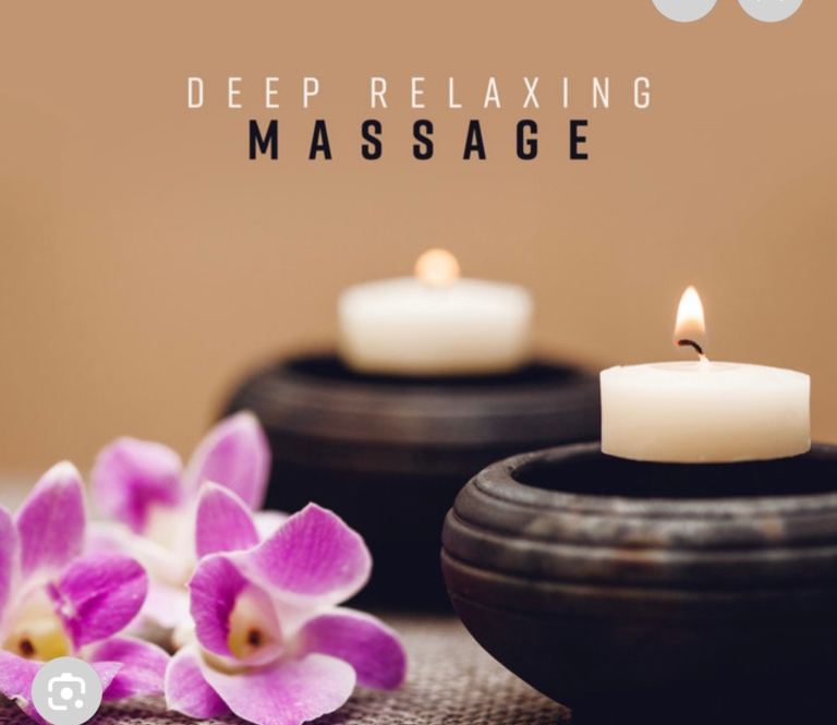 Massage with oriental female.