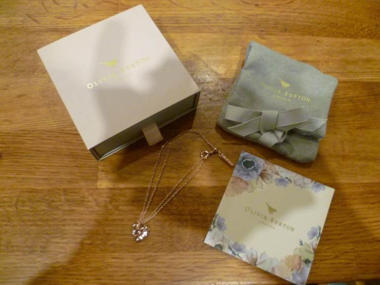 Brand New Olivia Burton Rose Gold Heart Bracelet 