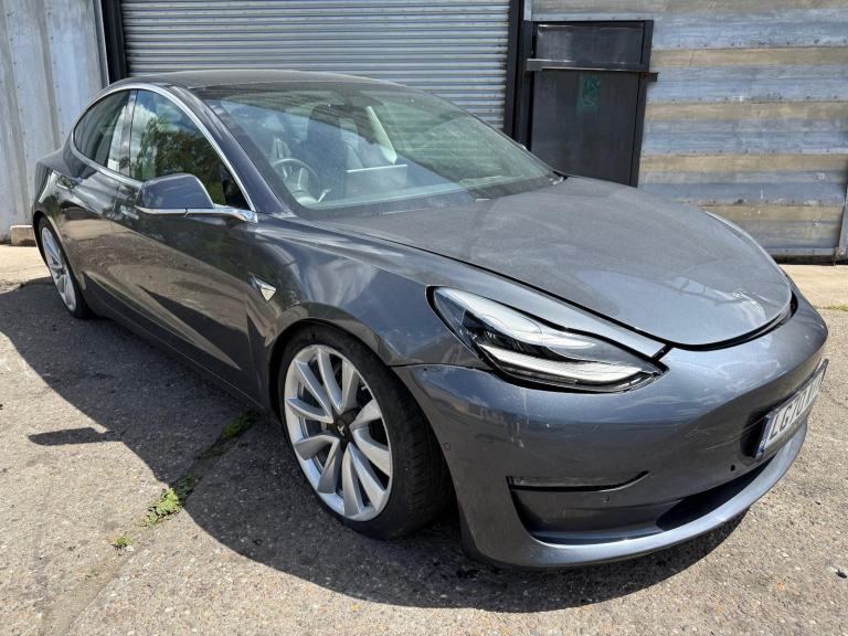 2021 70 REG TESLA MODEL 3 LONG RANGE AWD DAMAGED REPAIRABLE SALVAGE