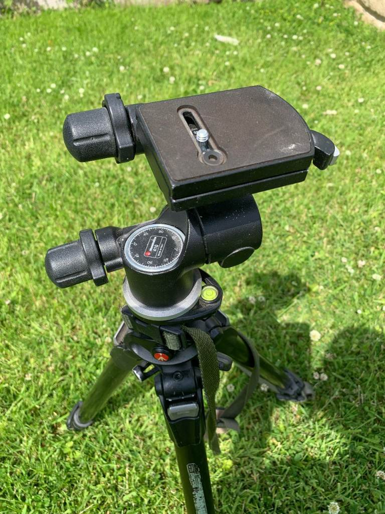 Manfrotto Carbon Fibre and Magnesium tripod 