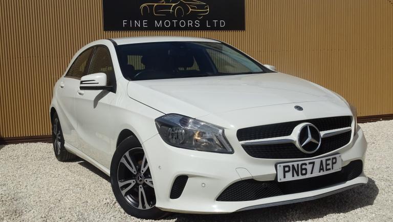 MERCEDES-BENZ A CLASS 1.5 A180d SE White Manual Diesel 2017