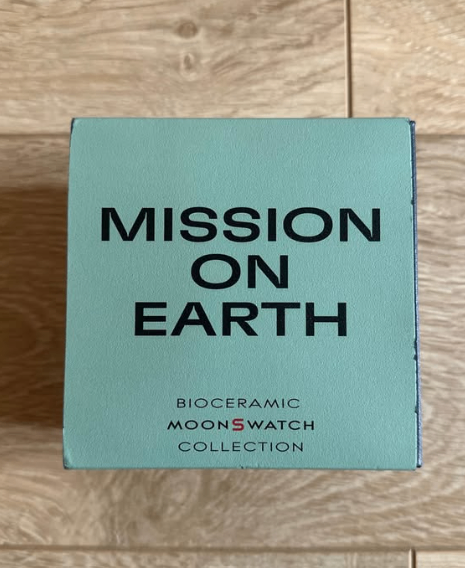 Swatch x Omega Bioceramic MoonSwatch “Mission on Earth” – Brand New with Receipt 