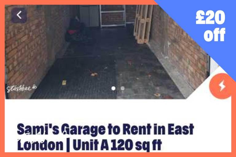 Garage to rent in London (E9) | Stashbee