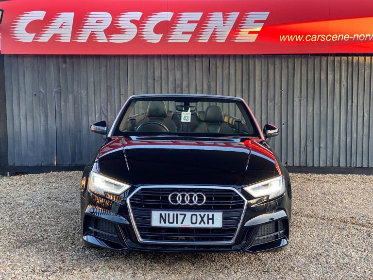 2017 Audi A3 1.6 TDI S Line 2dr CONVERTIBLE DIESEL Manual