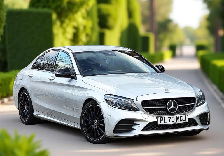 2021 Mercedes-Benz C Class C220d 2.0 AUTO AMG Line Premium 4dr Saloon. (113.K) ULEZ Free . PX OK ...