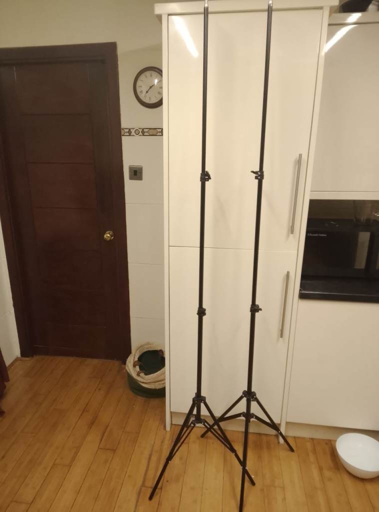 Pair of Camera Light Stands – As Good condition