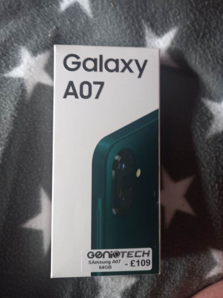 NEW Samsung Galaxy A07 64GB – Green, Unopened