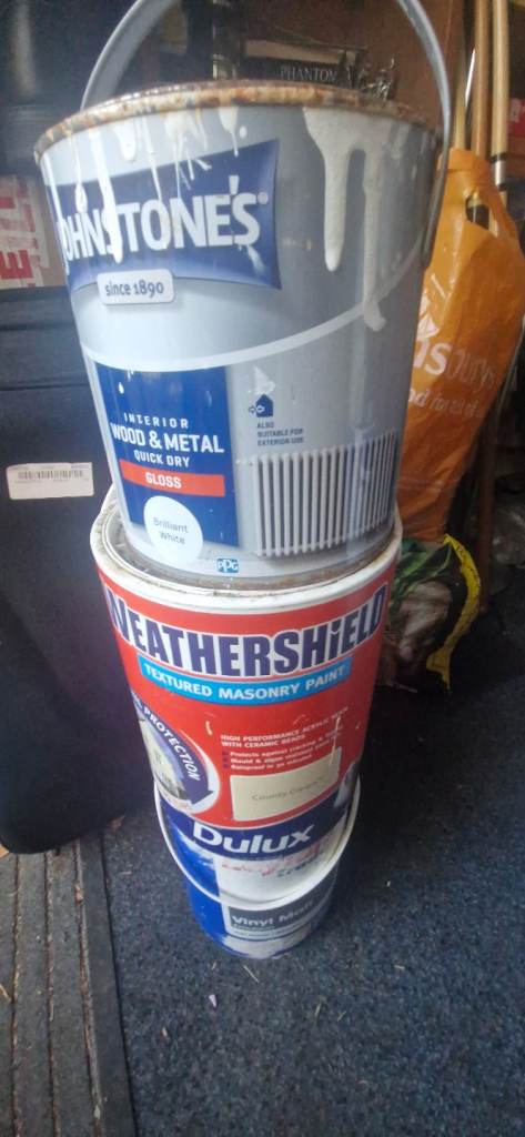 Job bulk collection of paint 