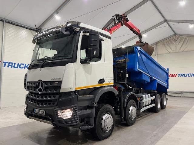 Mercedes Actros 3240 8x4 Steel Tipper Grab