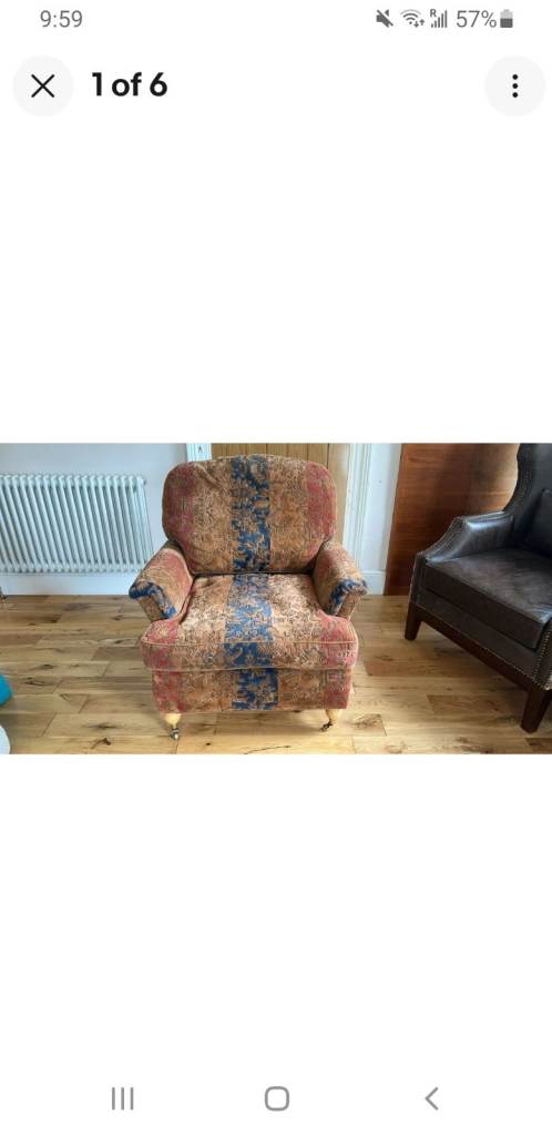 2 Handmade DURESTA  armchairs