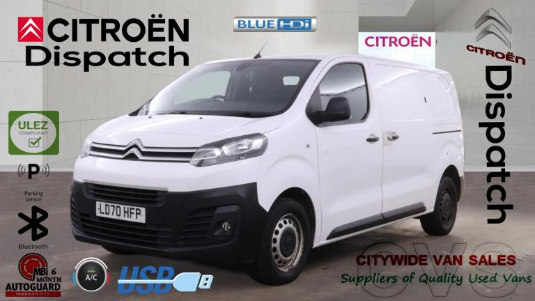 2020 Citroen Dispatch 1400 2.0 BlueHDi 120ps Van Enterprise NO VAT  PANEL VAN Diesel Manual